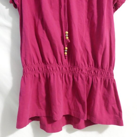 CROFT & BARROW Stretch | large | Women's Pink Blouse - Picture 6 of 16